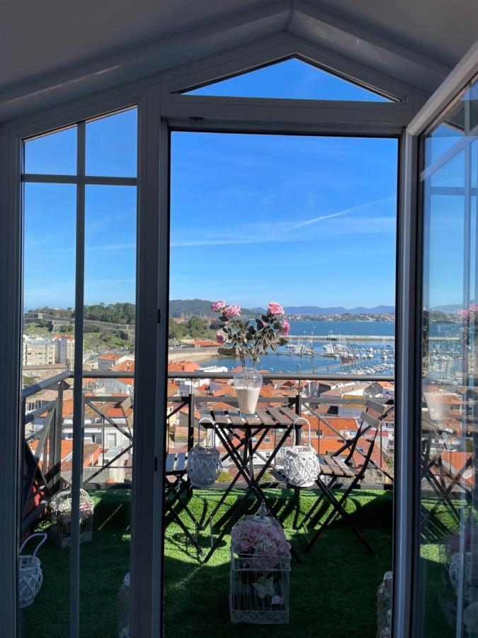 Estudio Impresionantes Vistas Con Terraza Y Piscina Baiona Ngoại thất bức ảnh