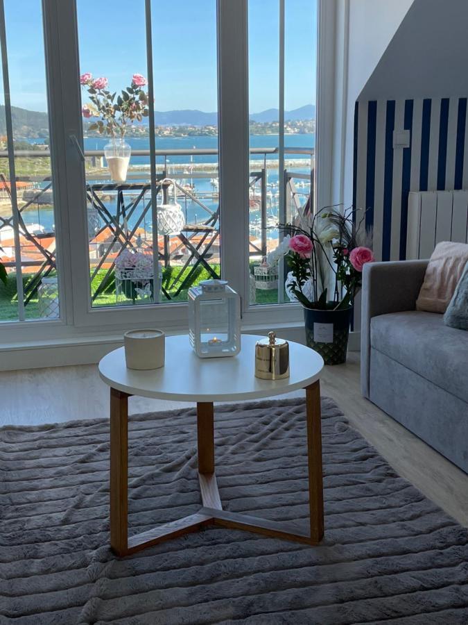 Estudio Impresionantes Vistas Con Terraza Y Piscina Baiona Ngoại thất bức ảnh